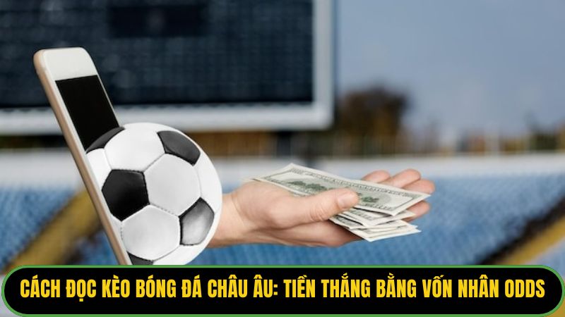 Cách đọc kèo bóng đá Châu Âu: Tiền thắng bằng vốn nhân Odds.