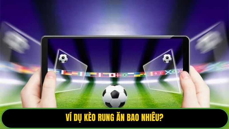 Ví dụ kèo rung ăn bao nhiêu.
